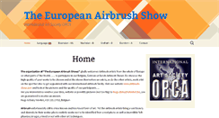 Desktop Screenshot of airbrush-show.com